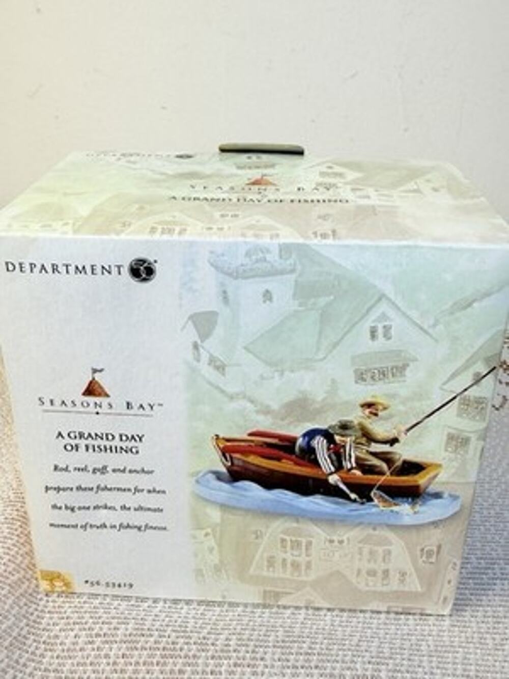 Dept 56 Seasons Bay A Grand Day Of W/ Box #53419